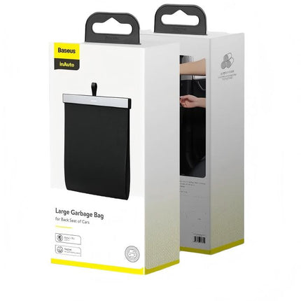 Baseus Car Trash Bag Backseat Dustbin Rubbish Waste Basket Organizer