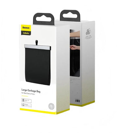 Baseus Car Trash Bag Backseat Dustbin Rubbish Waste Basket Organizer