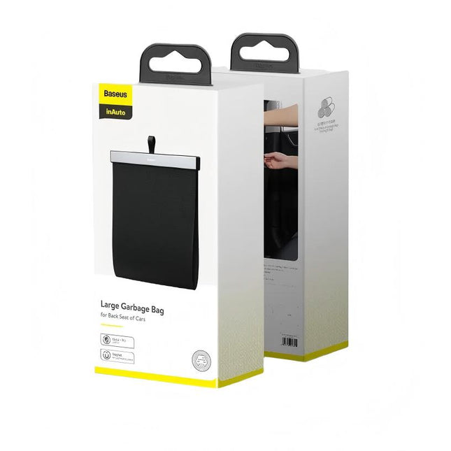 Baseus Car Trash Bag Backseat Dustbin Rubbish Waste Basket Organizer