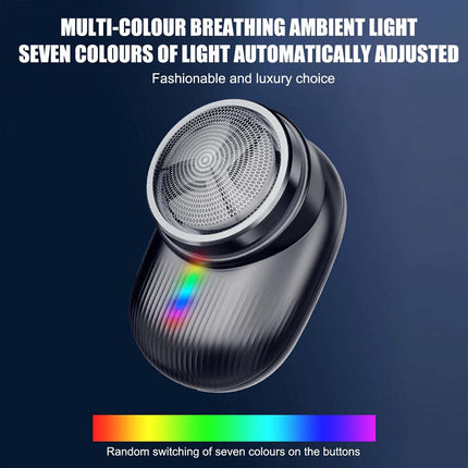 Mini Portable Electric Shaver USB Rechargeable for Men & Women, Ideal for Home & Travel