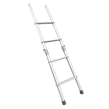 4-Step Foldable Aluminium Ladder – Lightweight & Non-Slip for Caravan RV Bunk