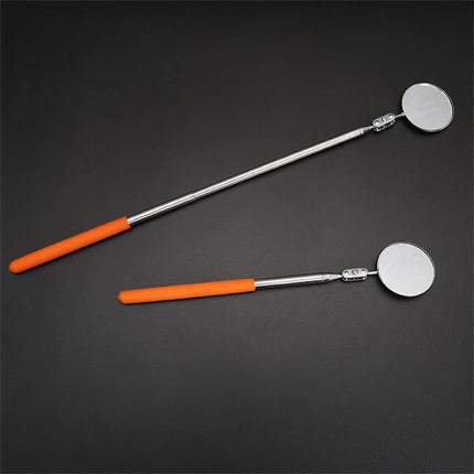 Extending 44CM Inspection 5CM Mirror Telescopic Swivel Car Mechanic Folding Tool 360 DIY