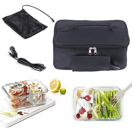 Car 12V Portable  Microwave 12V Heated Electric Lunch Box Food Warmer