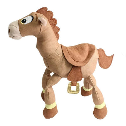 25cm Cartoon Horse Plush Toy Soft Stuffed Doll for Gifting