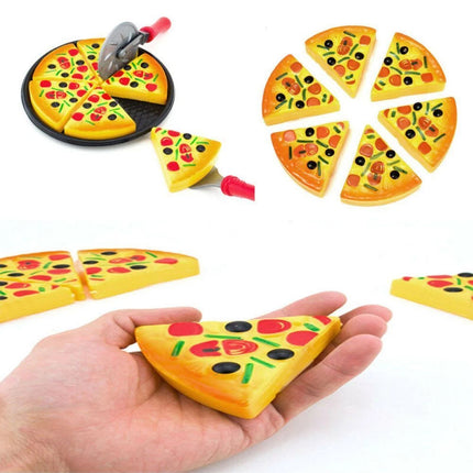 Simulation Pizza Pretend Play Food Toy, Kids Kitchen Playset (No Tray)