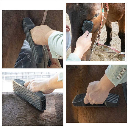 Horses Grooming Brush Pet Dogs Cats Deshedding Tool for Removing Tangled Hair