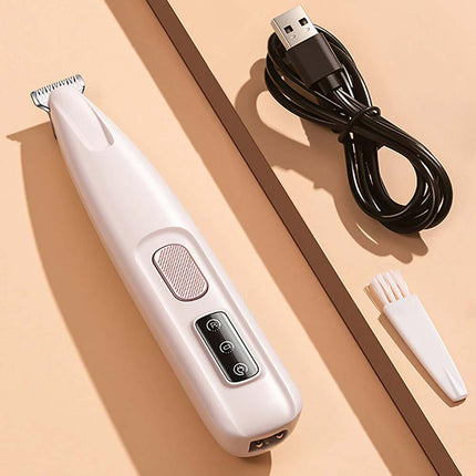 Professional Cordless Pet Clippers - Silent Dog Hair Trimmer & Grooming Shaver Set with Free Replacement Blades