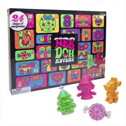 24 Days Advent Calendar Mini Squeeze Fidget Toys Kids Holiday Gift