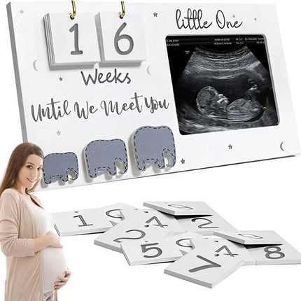 Scanning ultrasonic photo frame - a thoughtful pregnancy gift for expectant mothers, an ideal choice for showcasing precious memories