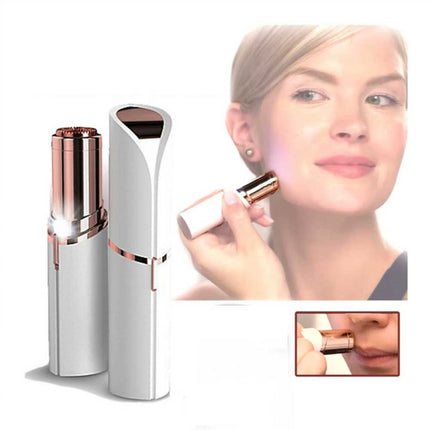 Portable Rechargeable Painless Facial Hair Remover Discreet Pocket Epilator