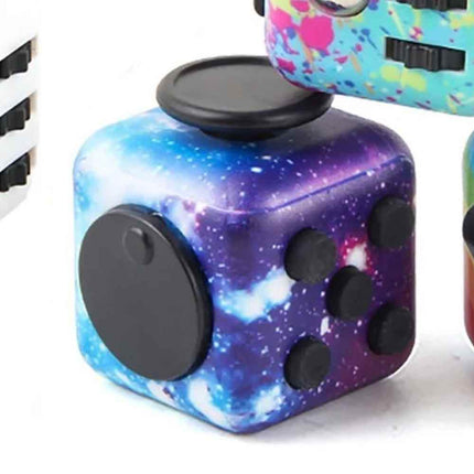 Fidget Cube Spinner Toy, Hand Finger Magic Fidget Toy for Adults Kids, Anxiety ADHD Stress Relief Sensory Toy