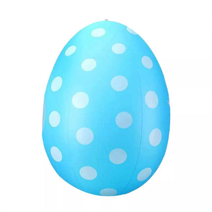 1x RandomColor  Inflatable Easter Egg & Pump Easter Inflatables Outdoor Decor