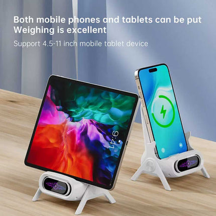 15W Fast Wireless Charger Stand Dock For  iPhone Samsung Android Phone