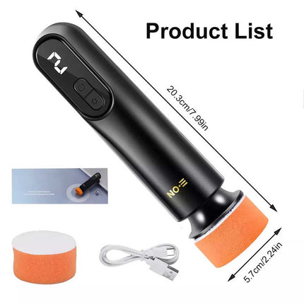 Car Polisher Machine Auto Waxing Polishing Sanding Machine Adjustable Speed