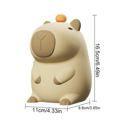 Creative Cute Capybara Night Light for Kids, Adorable Animal LED Night Lamp