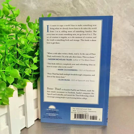 Zero to One: Startup Business Book Written by Peter Thiel & Blake Masters