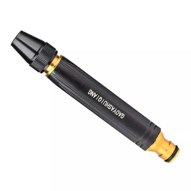 High Pressure Water Spray Gun Nozzle Garden Hose Pipe Lawn Car Wash Tool Alloy