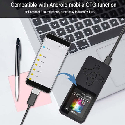 64GB MP3 MP4 Music Player 1.8" Screen Portable FM Radio Voice Recorder Gift