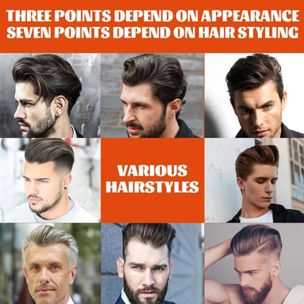 100ml Men's Hair Oil Head Gel Hair Wax Hair Styling Comb Hair Styling Cream