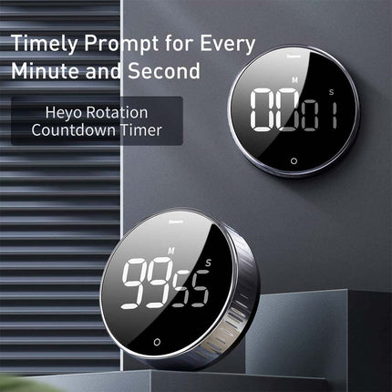 Baseus Digital LED Timer Kitchen Magnetic Countdown