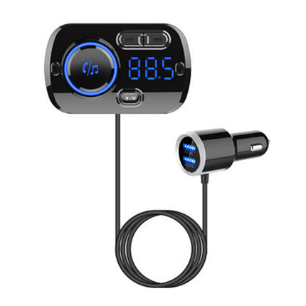 Handsfree Wireless Bluetooth 5.0 FM Transmitter Car Radio MP3 Player USB Charger