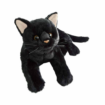 Cat Plush Doll Black Cat Stuffed Animal Doll Cute Cat Doll Birthday Gift