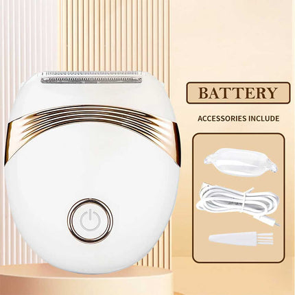 3 in 1 Rechargeable Painless Wet&Dry Lady Body Shaver Mini Women Electric Razor