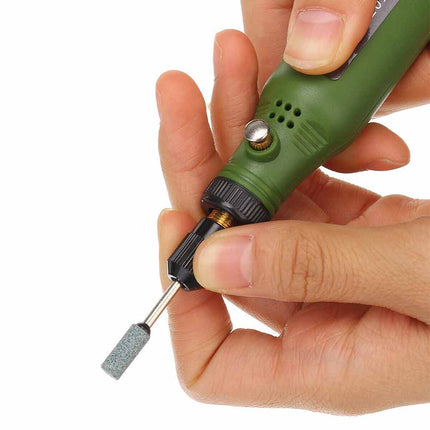 Mini Electric Grinding Pen Rotary Drill Grinder Cordless USB Engraving Tool Kit