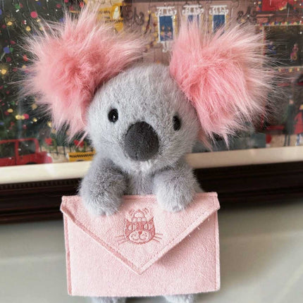 Valentine's Day Series Koala Plush Toy with Message Card