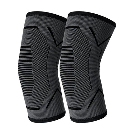 2x Compression Knee Sleeve Brace - Support for Arthritis Pain Relief, Gym & Recovery