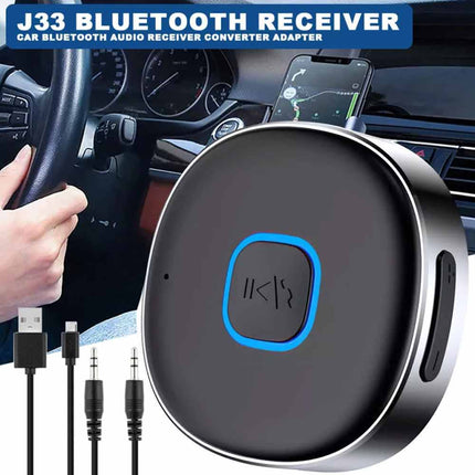 Bluetooth Receiver Call Music Receiver AUX Adapter for Car Headphone iPod