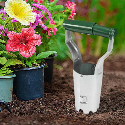 Hand Bulb Planter Soil Insertion Flower Sowing Grass Planting Spade Garden Tool