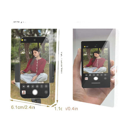 Wireless Magnetic Selfie Monitor Screen Phone Rear Camera Vlog Selfie Aid Device