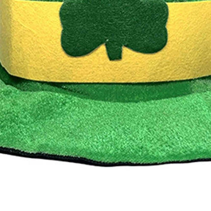 Adult Children's day St. Patricks Day Hat with Beard Leprechaun Caps Holiday Party