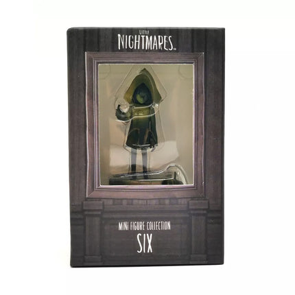 Little Nightmares Game Figure Six Nomes Yellow Raincoat Stand Model Statue Toys