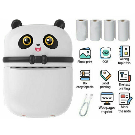 Mini Pocket Bluetooth Thermal Printer, Portable Label & Photo Maker