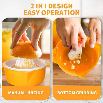 250ml Manual Fruit Juicer Hand Press Lemon Orange Squeezer Kitchen Tool