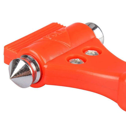 4PCS Car Emergency Safety Escape Hammer, Window Glass Breaker with Seatbelt Cutter Tool