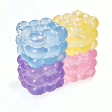 Cube Slow Rebound Squishy Squeeze Toy, Portable Stress Relief Fidget Toy