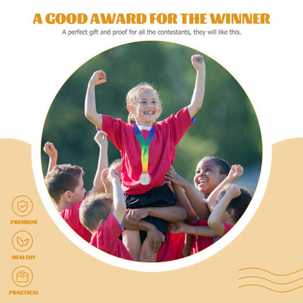 3 Pcs Medals and Student Child for Children's Day Sports Day Gymnastics Gift