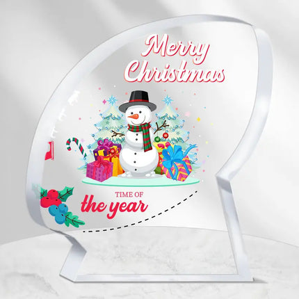 Christmas Ornament Heart Shaped Acrylic Gift Ornaments Furniture for display