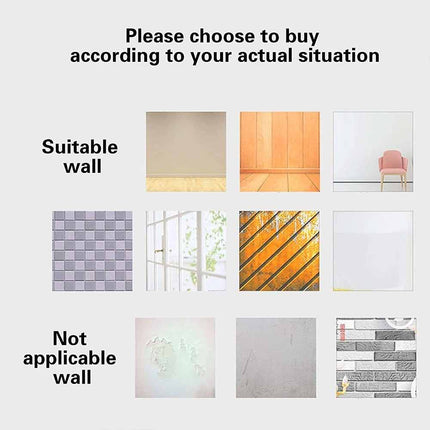 2M Self Adhesive Large Mirror Wall Sticker Roll, DIY Decor for Bathroom & Room