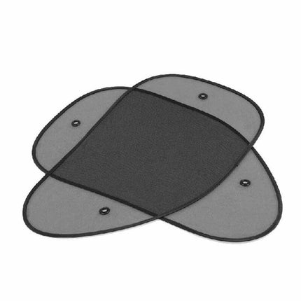 2Pcs Car Sun Shade Cover, Mesh UV Protection for Front Rear Windows