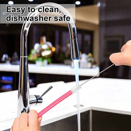 8Pcs Long Handle Bottle Cup Cleaning Brush Brew Scrubbing Kitchen Cleaner Washer