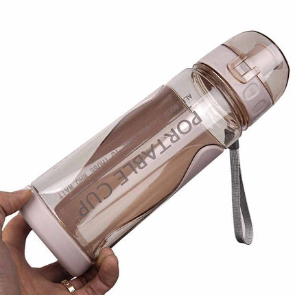 Unisex Portable Sports Water Bottle BPA Free Leakproof Gym Bottle Drink Mugs