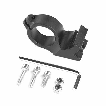 Outdoor Sports Display Seat Aluminum Fixed Bracket For 22mm Dia Handlebars