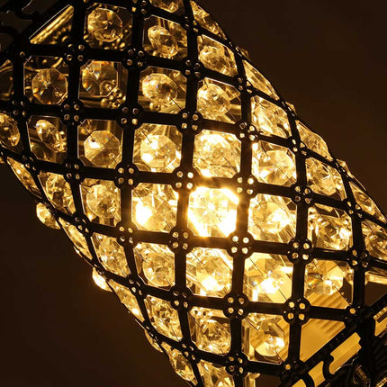 Crystal Bedroom Nightstand Light Bedside Table Lamp Home Decor Desktop Lamp