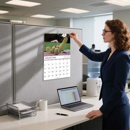 Month-to-View 2026 Wall Calendar, Nature's D*ck Pics Gag Gift