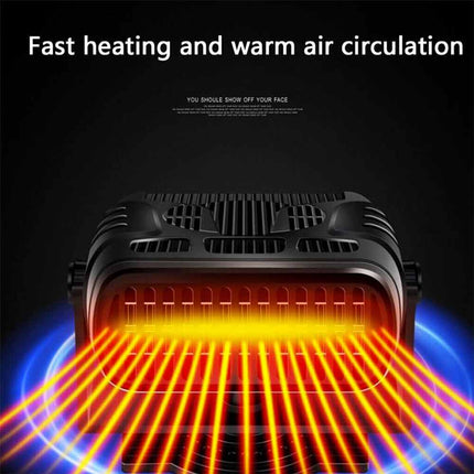 Electric Car Heater 12V DC Heating Fan Defogger Defroster Demister Portable