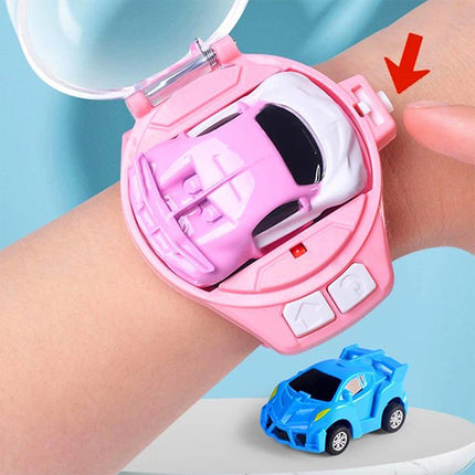 Car Toys Watch RC  Toy RC Mini Remote Control Car Watch Rechargeable Kids Gift